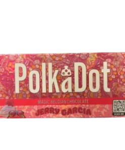 Polkadot Jerry Garcia Belgian Chocolate Bar for Sale