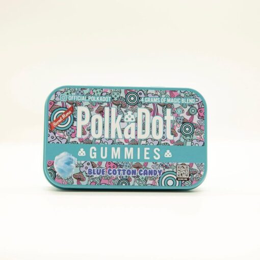 Polkadot Blue Cotton Candy Gummies For Sale